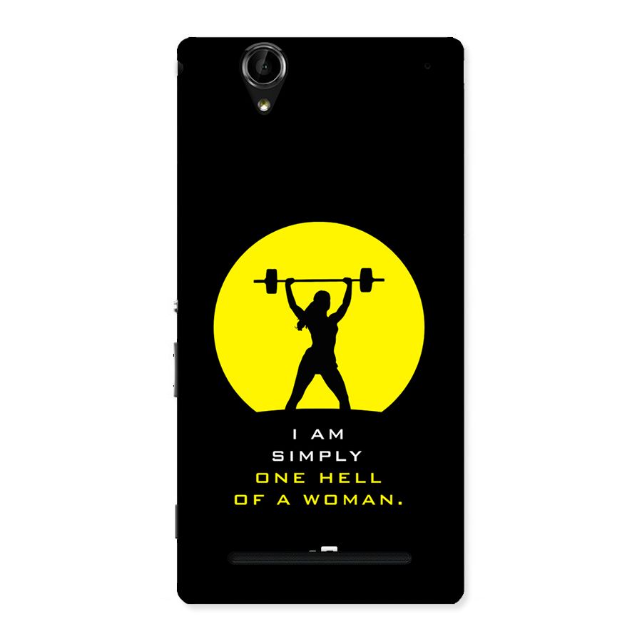 Hell Women Back Case for Xperia T2