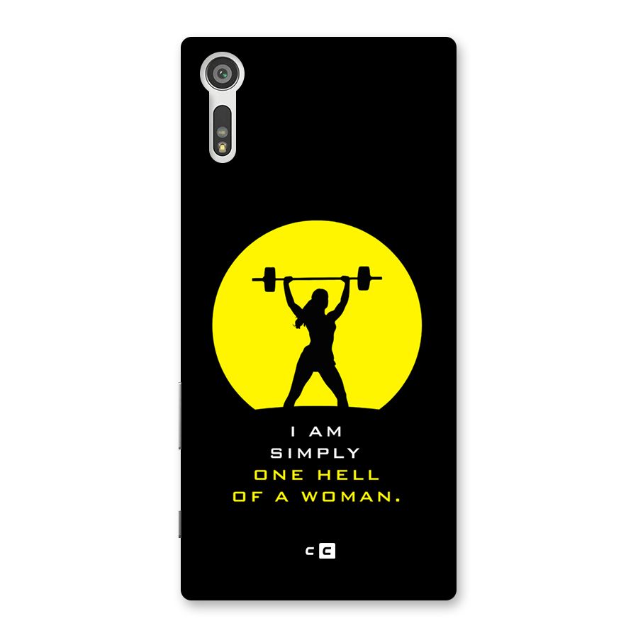 Hell Women Back Case for Xperia XZ