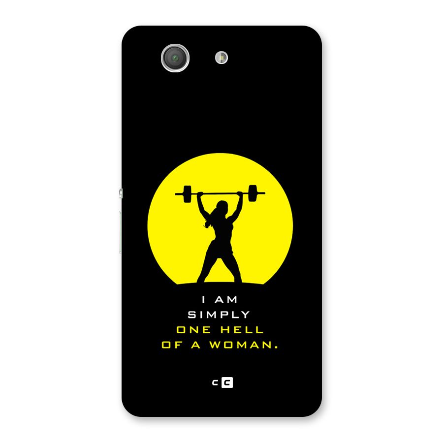 Hell Women Back Case for Xperia Z3 Compact