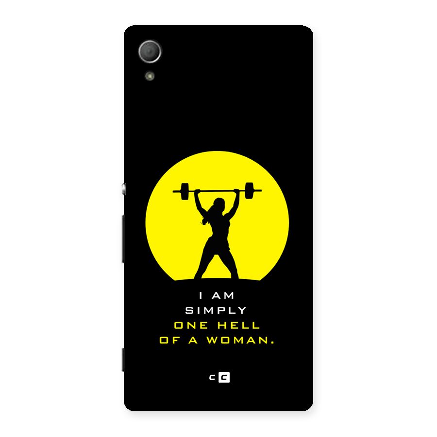 Hell Women Back Case for Xperia Z3 Plus