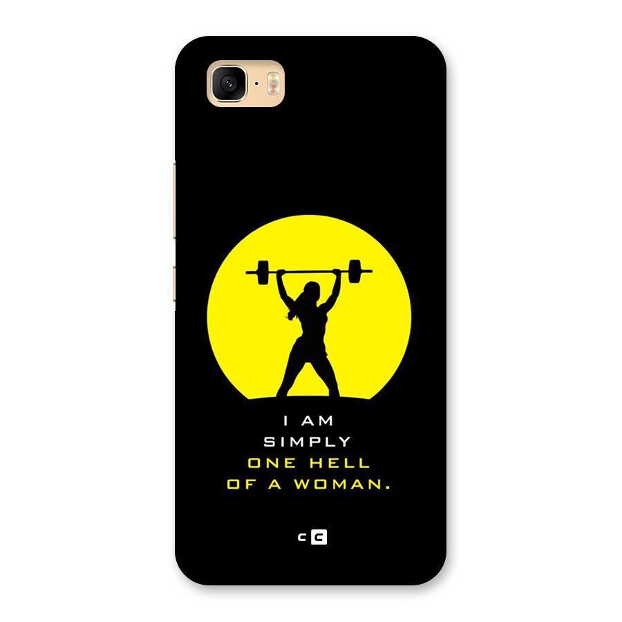 Hell Women Back Case for Zenfone 3s Max
