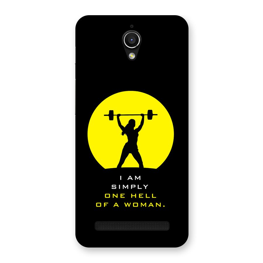 Hell Women Back Case for Zenfone Go