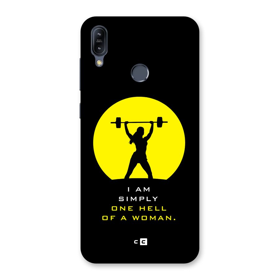 Hell Women Back Case for Zenfone Max M2