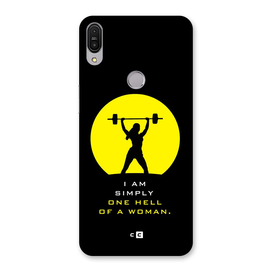 Hell Women Back Case for Zenfone Max Pro M1