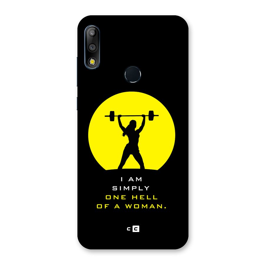 Hell Women Back Case for Zenfone Max Pro M2
