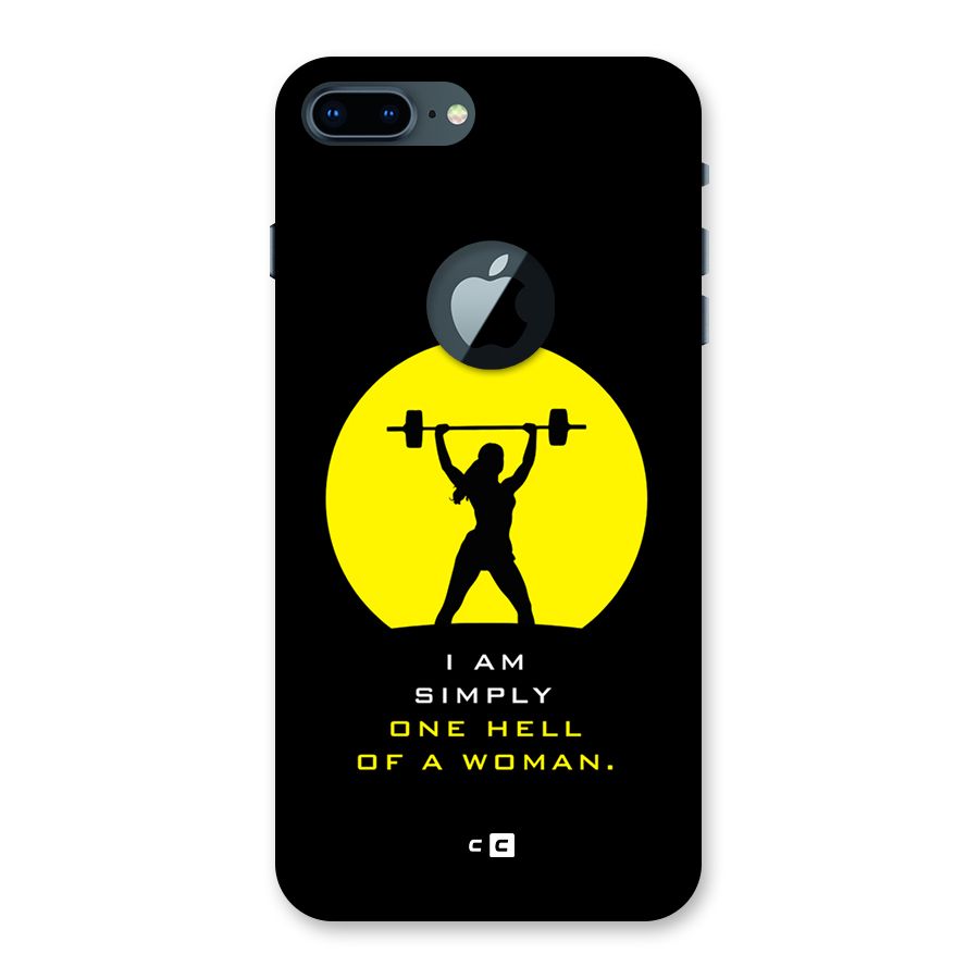 Hell Women Back Case for iPhone 7 Plus Logo Cut