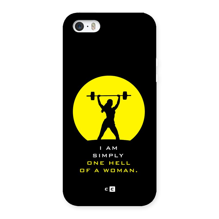 Hell Women Back Case for iPhone SE 2016