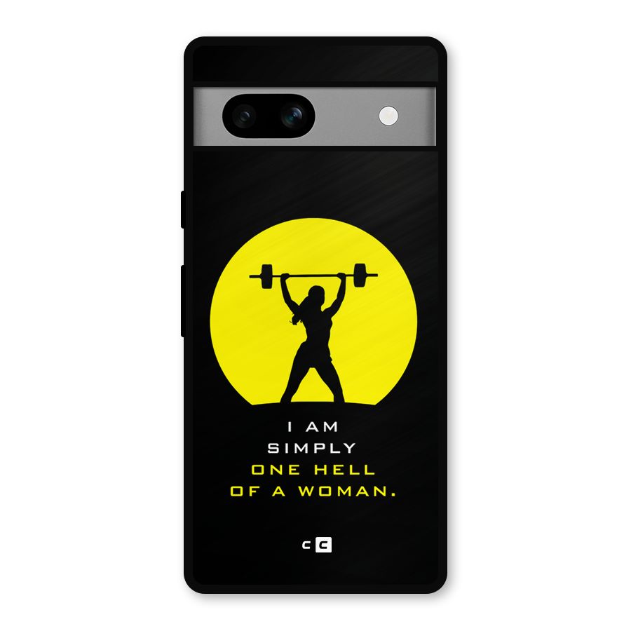 Hell Women Metal Back Case for Google Pixel 7a