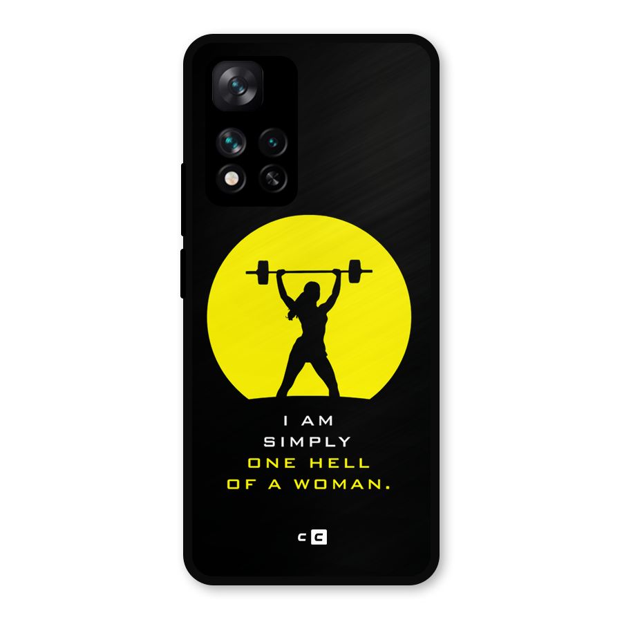 Hell Women Metal Back Case for Xiaomi 11i 5G
