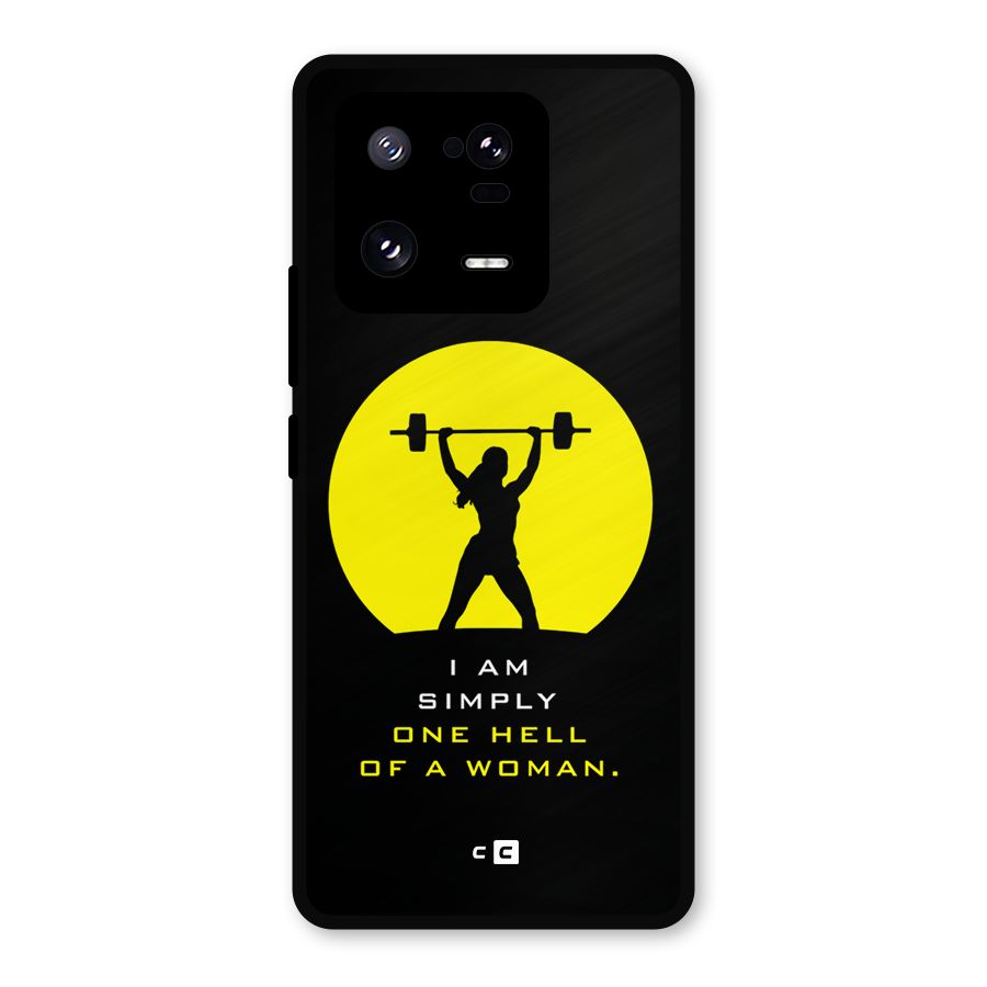 Hell Women Metal Back Case for Xiaomi 13 Pro
