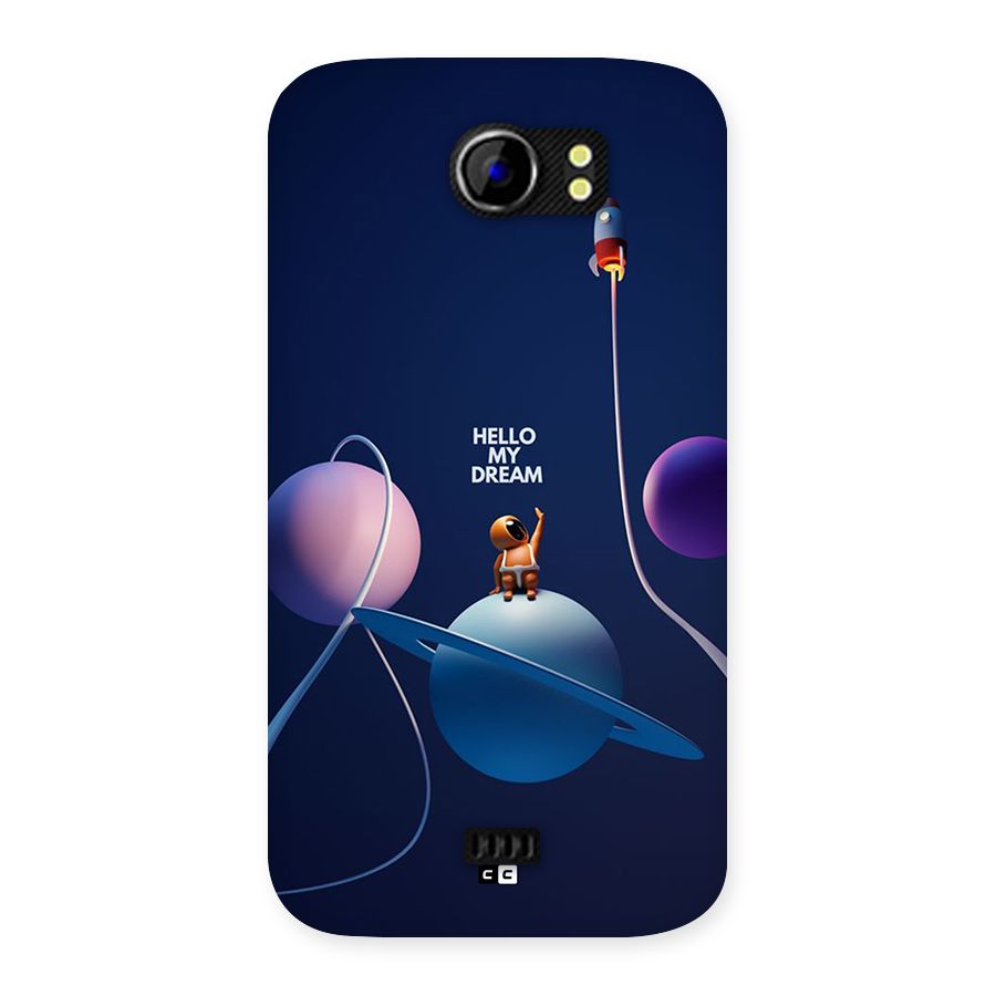 Hello My Dream Back Case for Canvas 2 A110