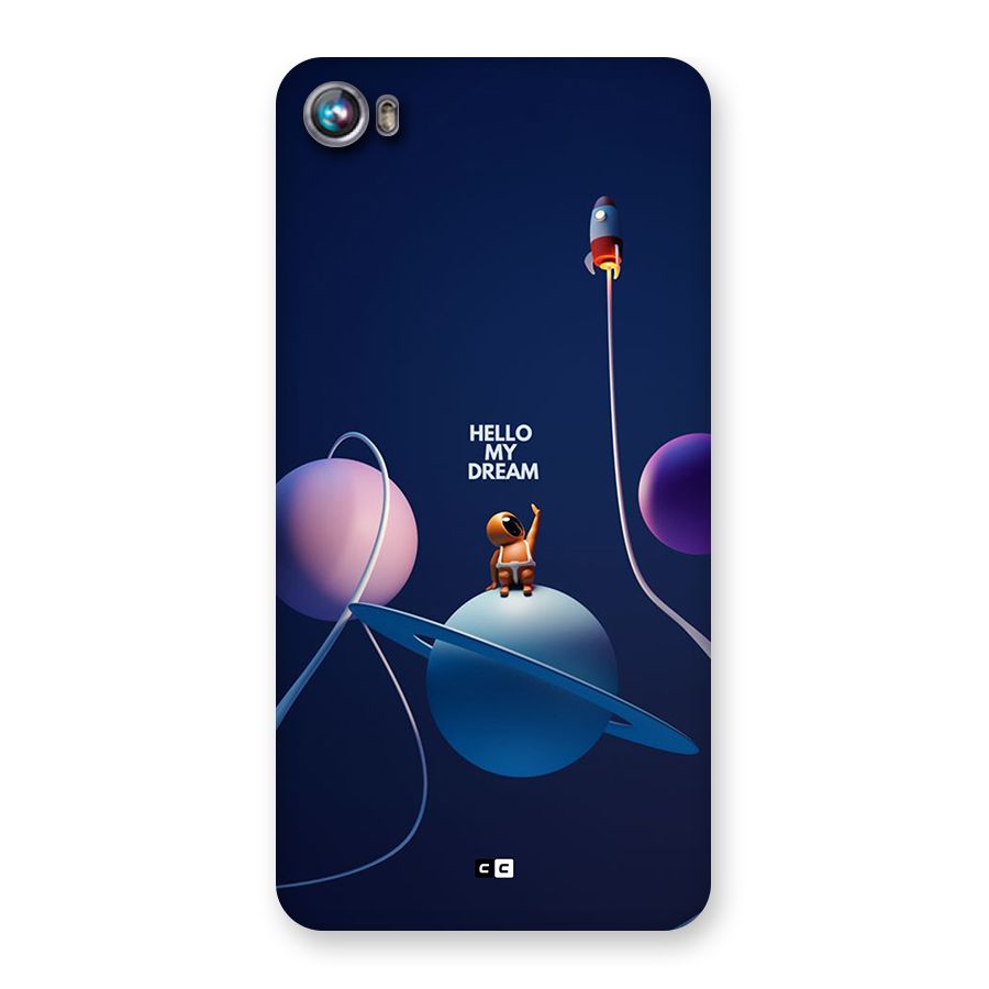 Hello My Dream Back Case for Canvas Fire 4 (A107)