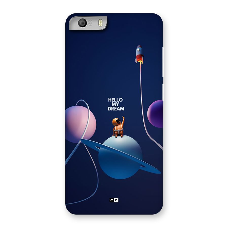 Hello My Dream Back Case for Canvas Knight 2