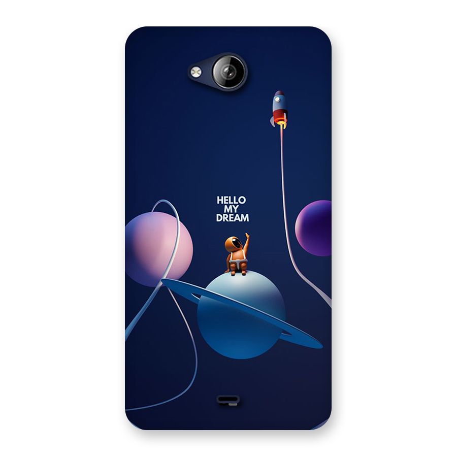 Hello My Dream Back Case for Canvas Play Q355