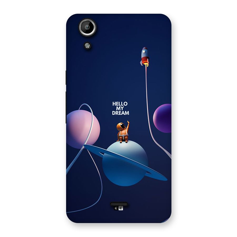 Hello My Dream Back Case for Canvas Selfie Lens Q345