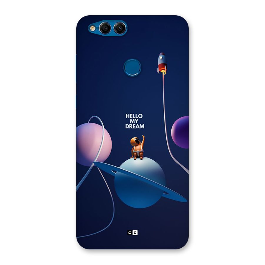 Hello My Dream Back Case for Honor 7X