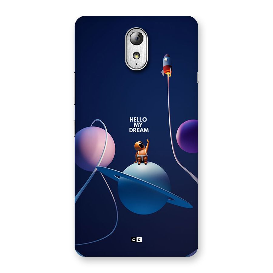 Hello My Dream Back Case for Lenovo Vibe P1M