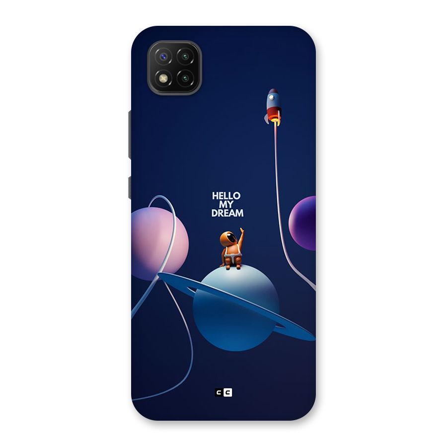 Hello My Dream Back Case for Poco C3