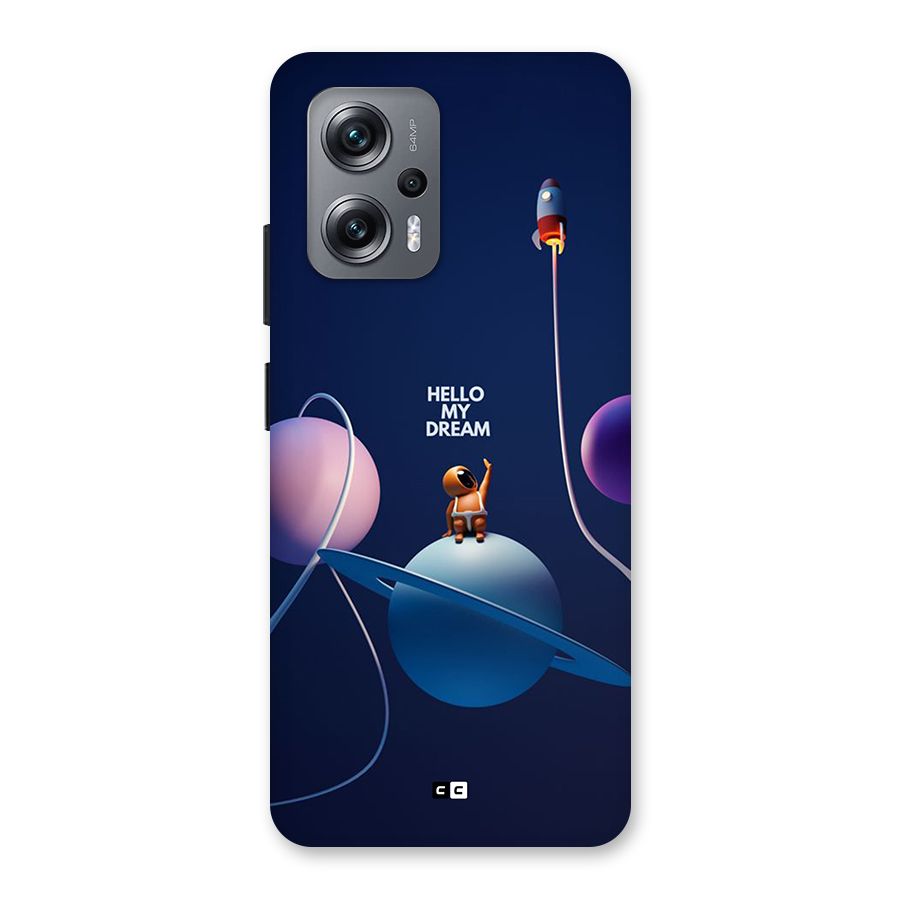 Hello My Dream Back Case for Redmi K50i