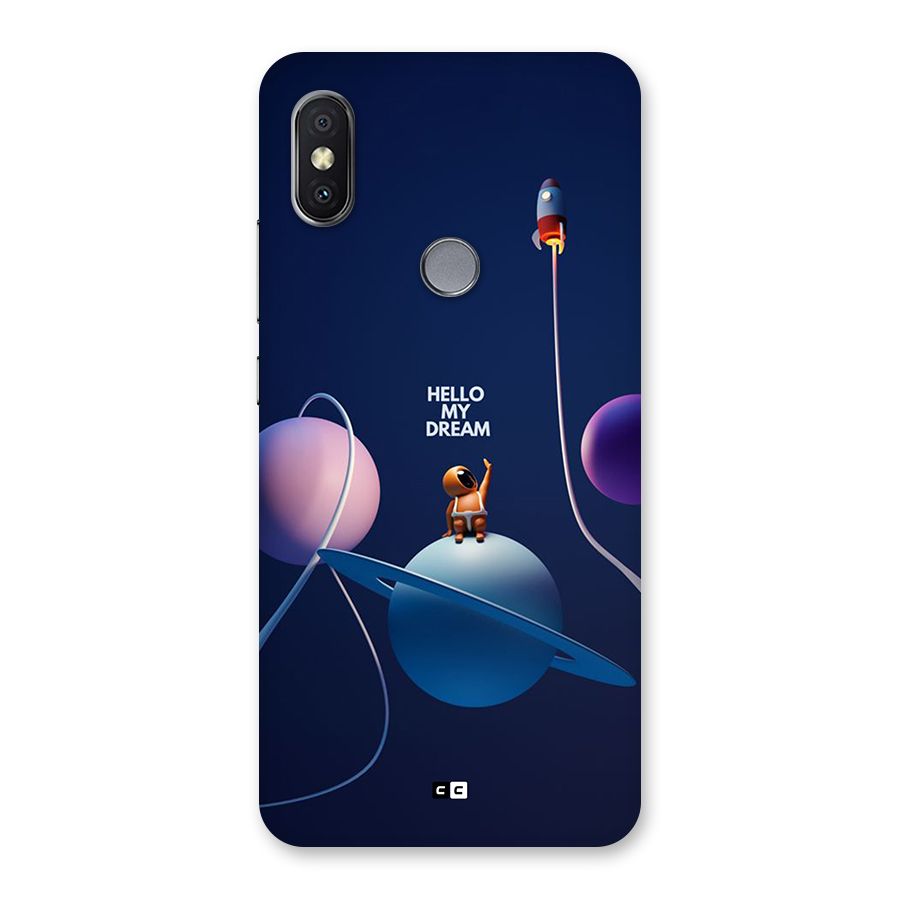 Hello My Dream Back Case for Redmi Y2