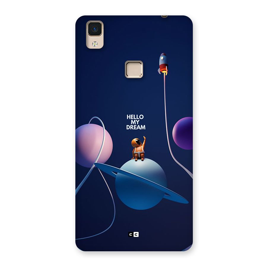 Hello My Dream Back Case for V3 Max