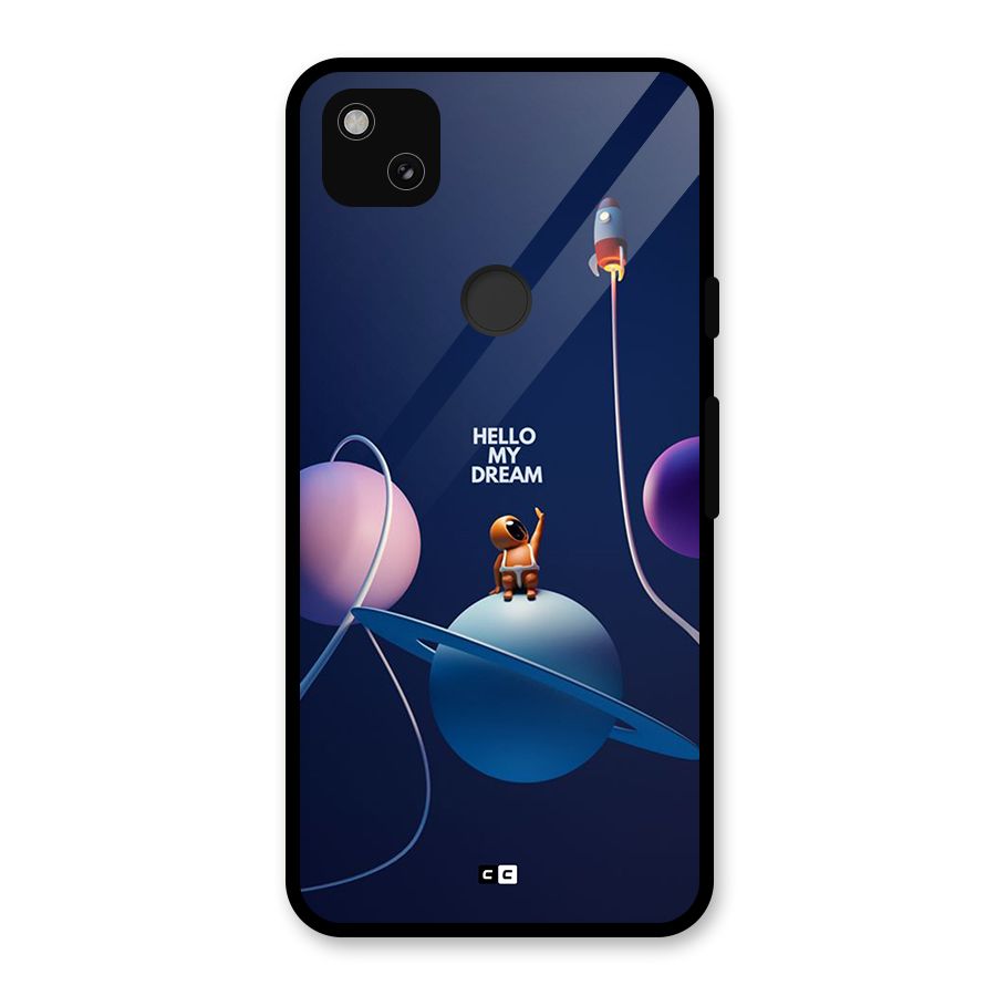 Hello My Dream Glass Back Case for Google Pixel 4a