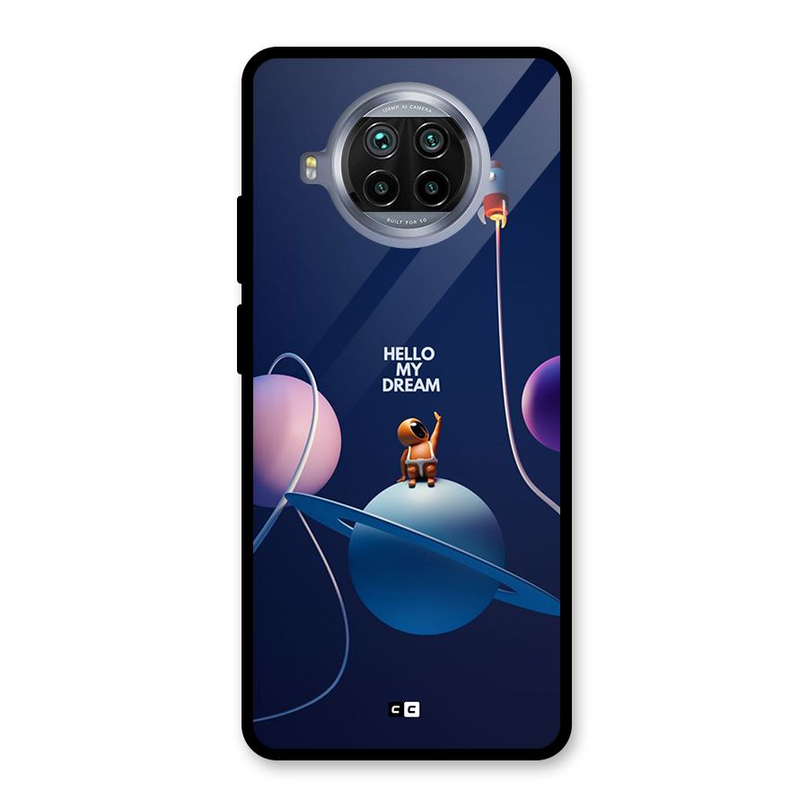 Hello My Dream Glass Back Case for Mi 10i