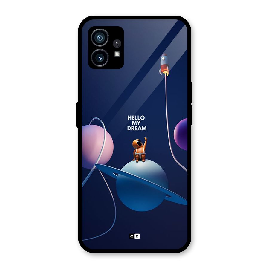 Hello My Dream Glass Back Case for Nothing Phone 1