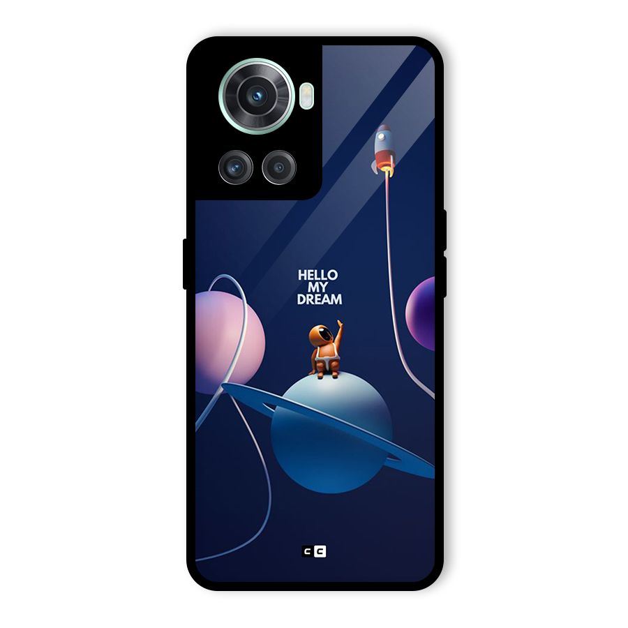Hello My Dream Glass Back Case for OnePlus 10R