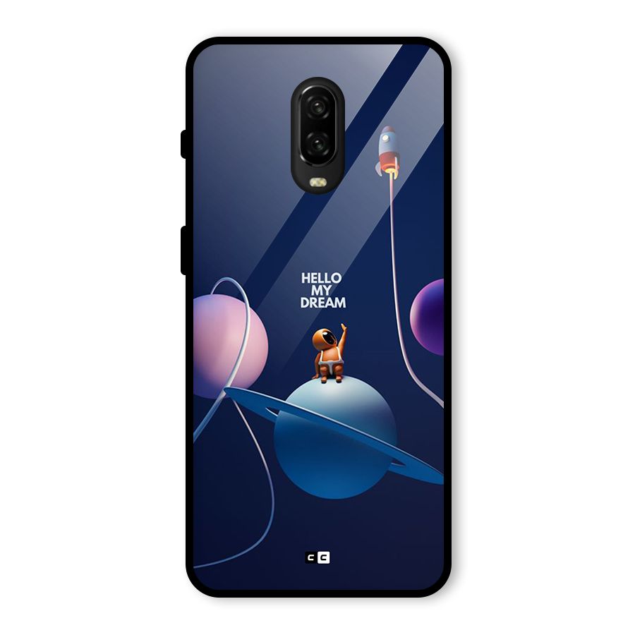 Hello My Dream Glass Back Case for OnePlus 6T
