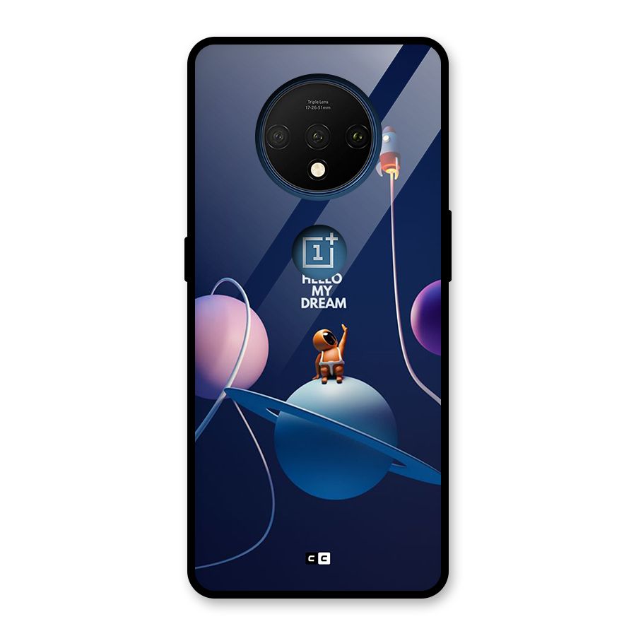 Hello My Dream Glass Back Case for OnePlus 7T