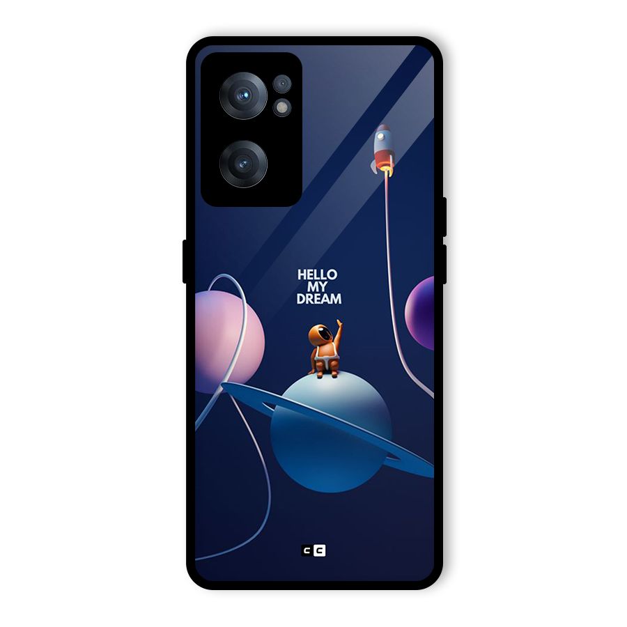 Hello My Dream Glass Back Case for OnePlus Nord CE 2 5G