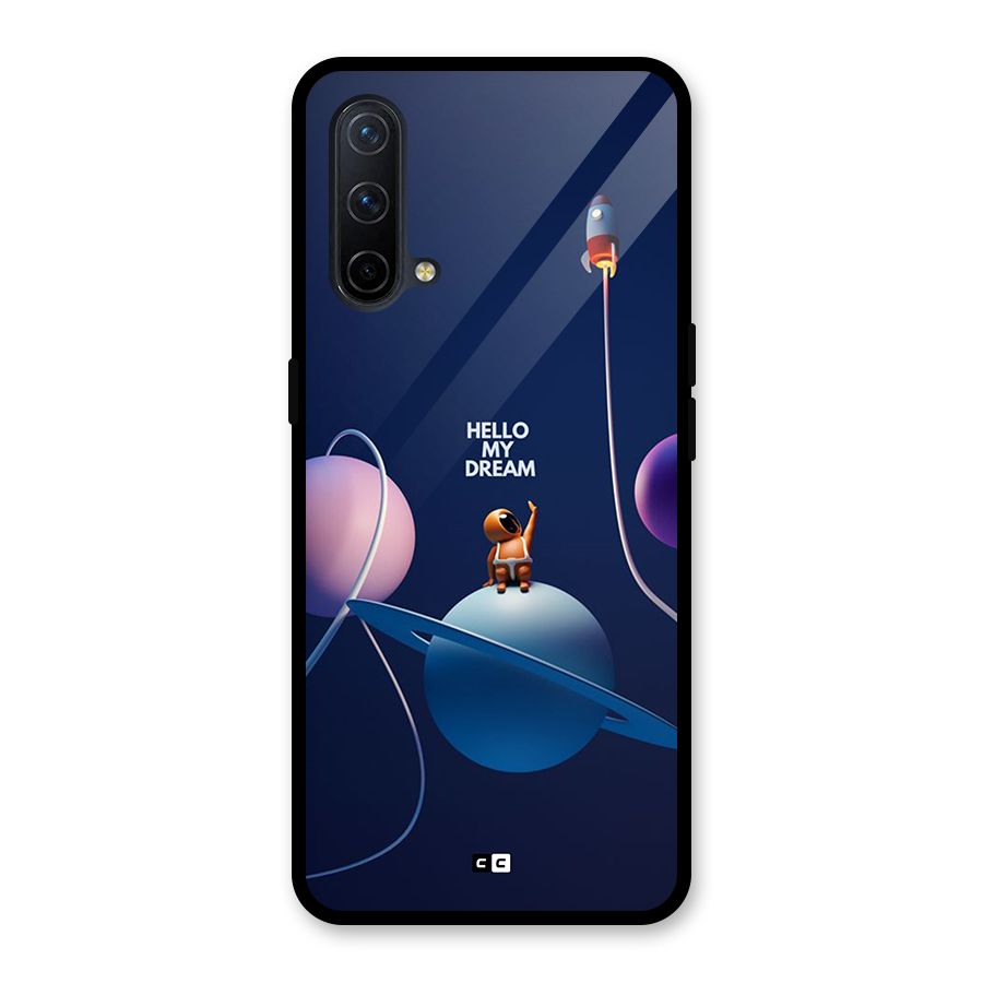 Hello My Dream Glass Back Case for OnePlus Nord CE 5G
