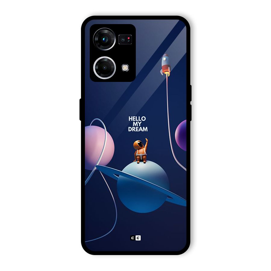 Hello My Dream Glass Back Case for Oppo F21 Pro 5G