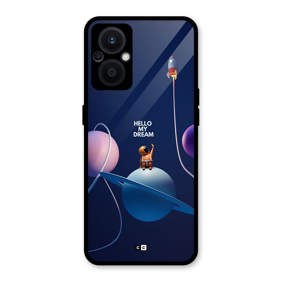 Hello My Dream Glass Back Case for Oppo F21s Pro 5G