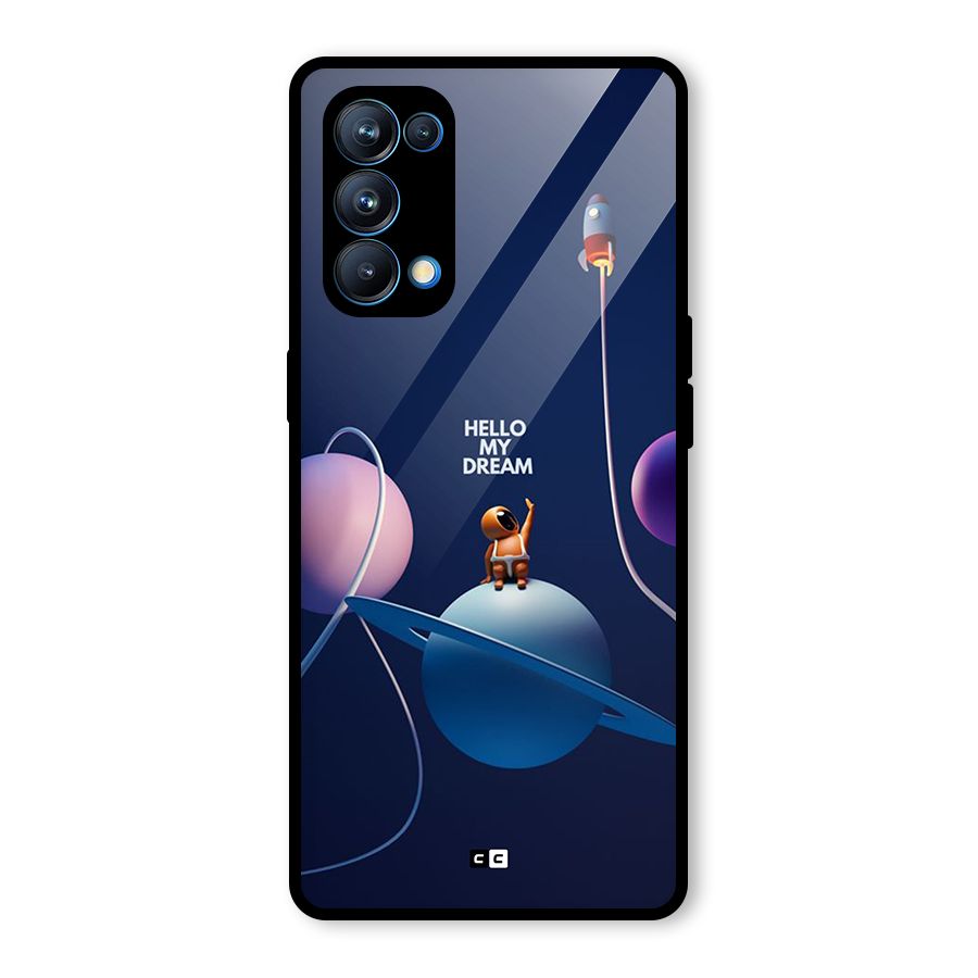 Hello My Dream Glass Back Case for Oppo Reno5 Pro 5G