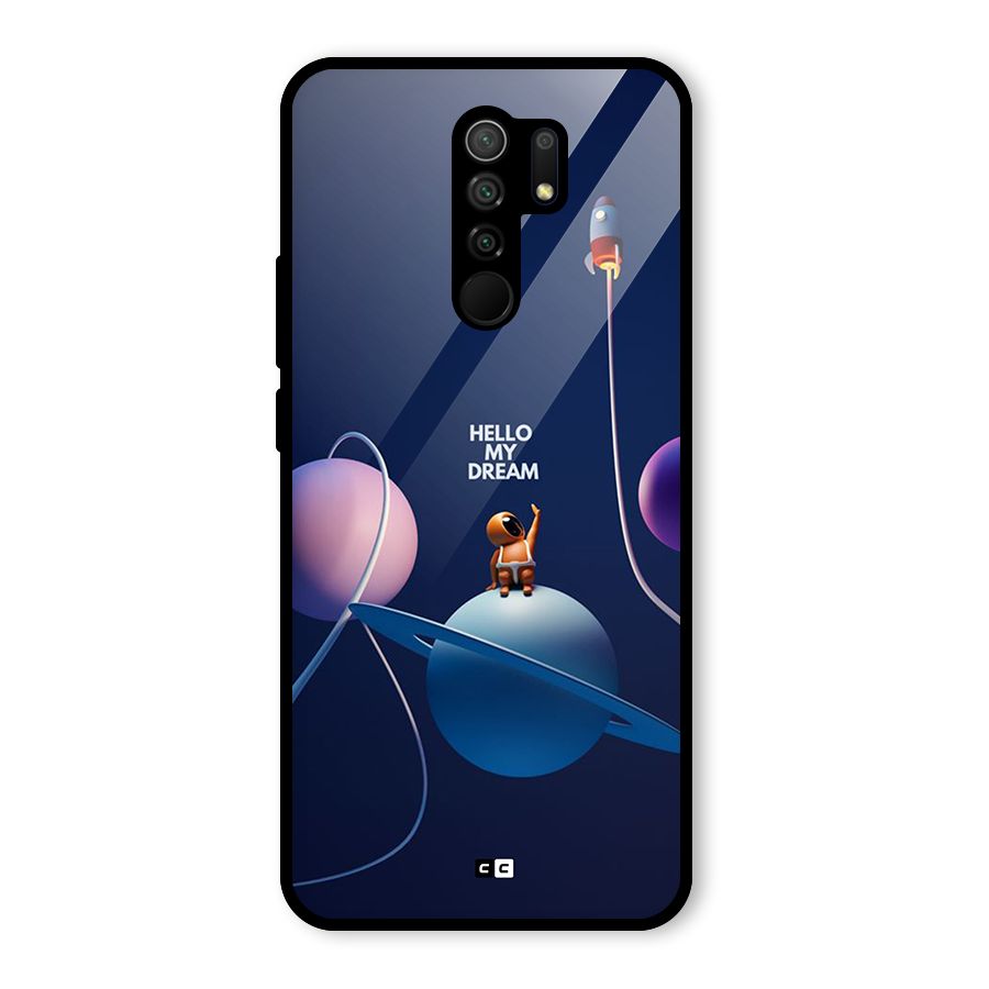 Hello My Dream Glass Back Case for Poco M2