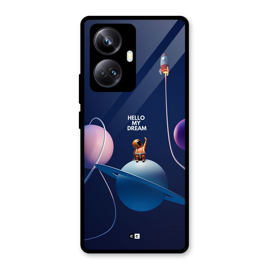 Hello My Dream Glass Back Case for Realme 10 Pro Plus