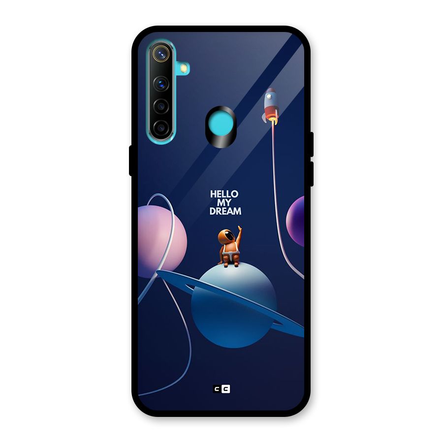 Hello My Dream Glass Back Case for Realme 5i