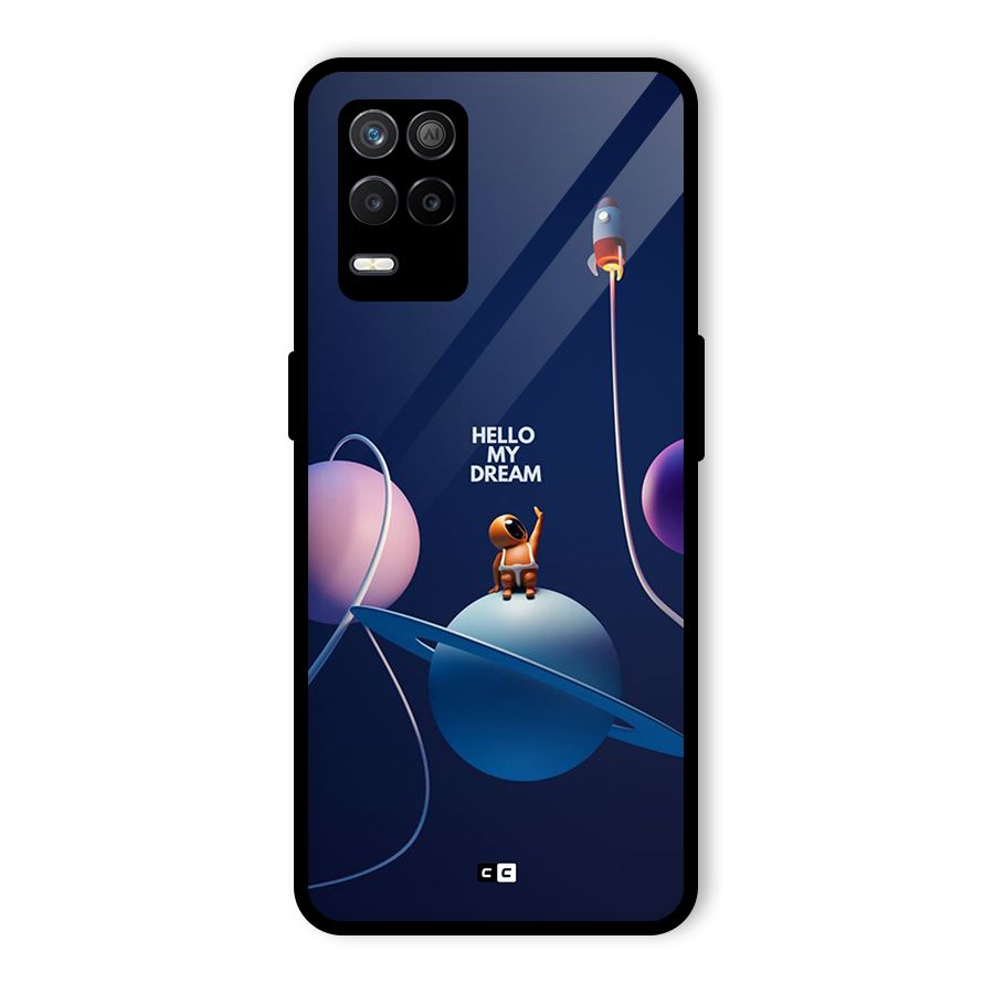 Hello My Dream Glass Back Case for Realme 8 5G