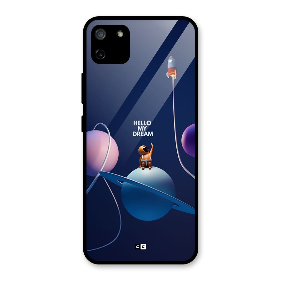 Hello My Dream Glass Back Case for Realme C11