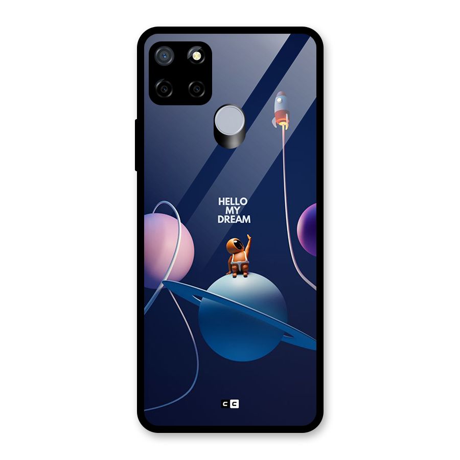 Hello My Dream Glass Back Case for Realme C12