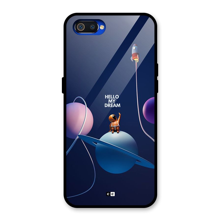Hello My Dream Glass Back Case for Realme C2