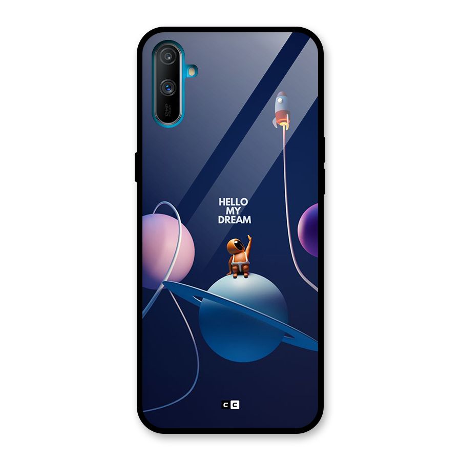 Hello My Dream Glass Back Case for Realme C3