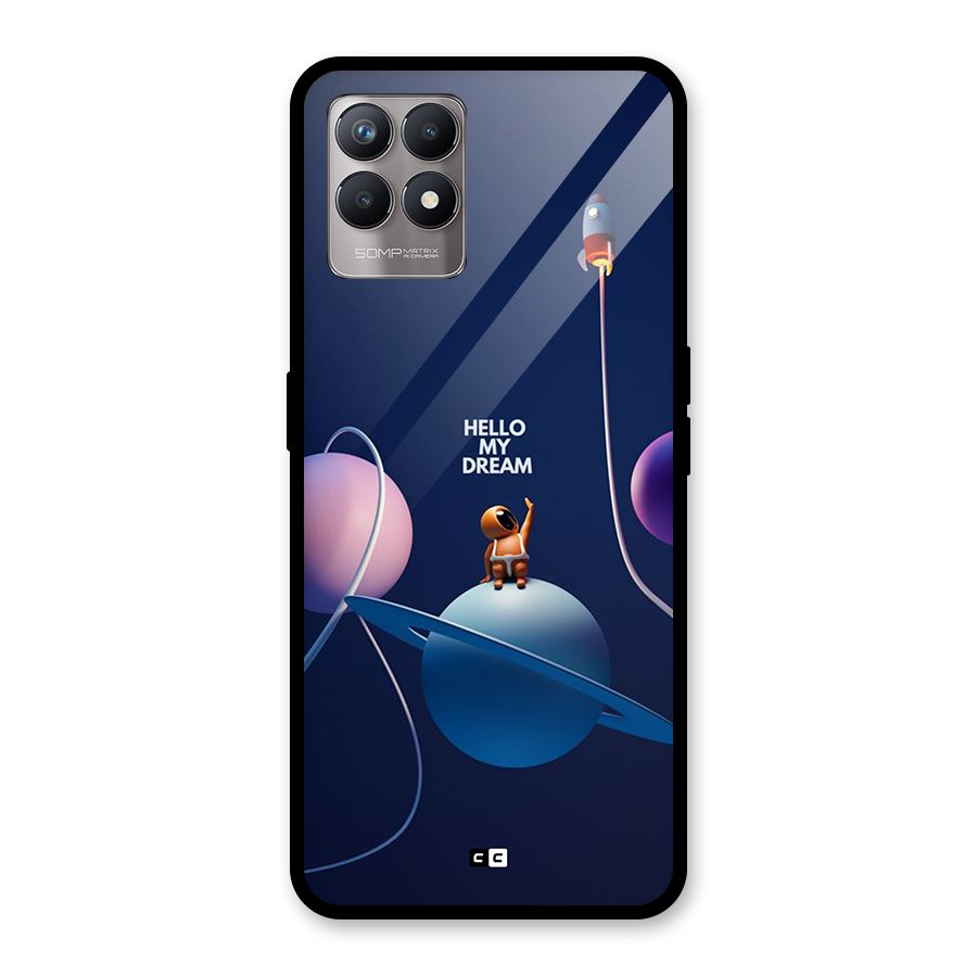 Hello My Dream Glass Back Case for Realme Narzo 50