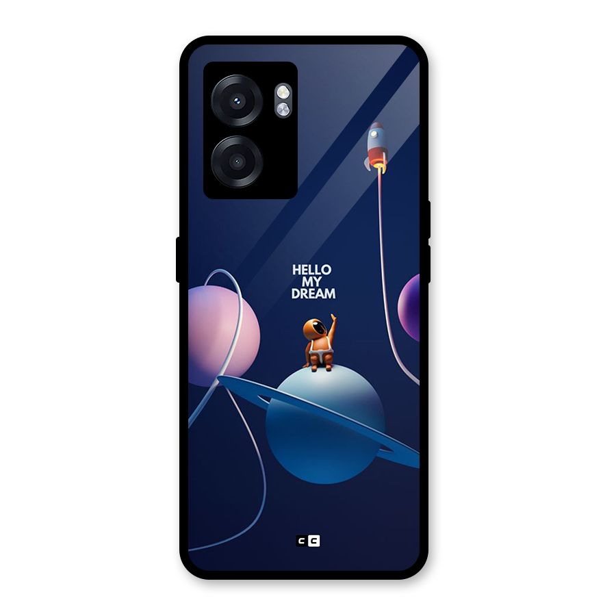 Hello My Dream Glass Back Case for Realme Narzo 50 5G