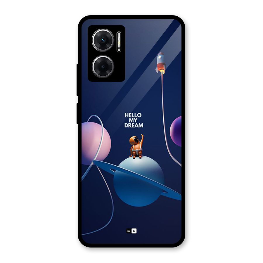 Hello My Dream Glass Back Case for Redmi 11 Prime 5G