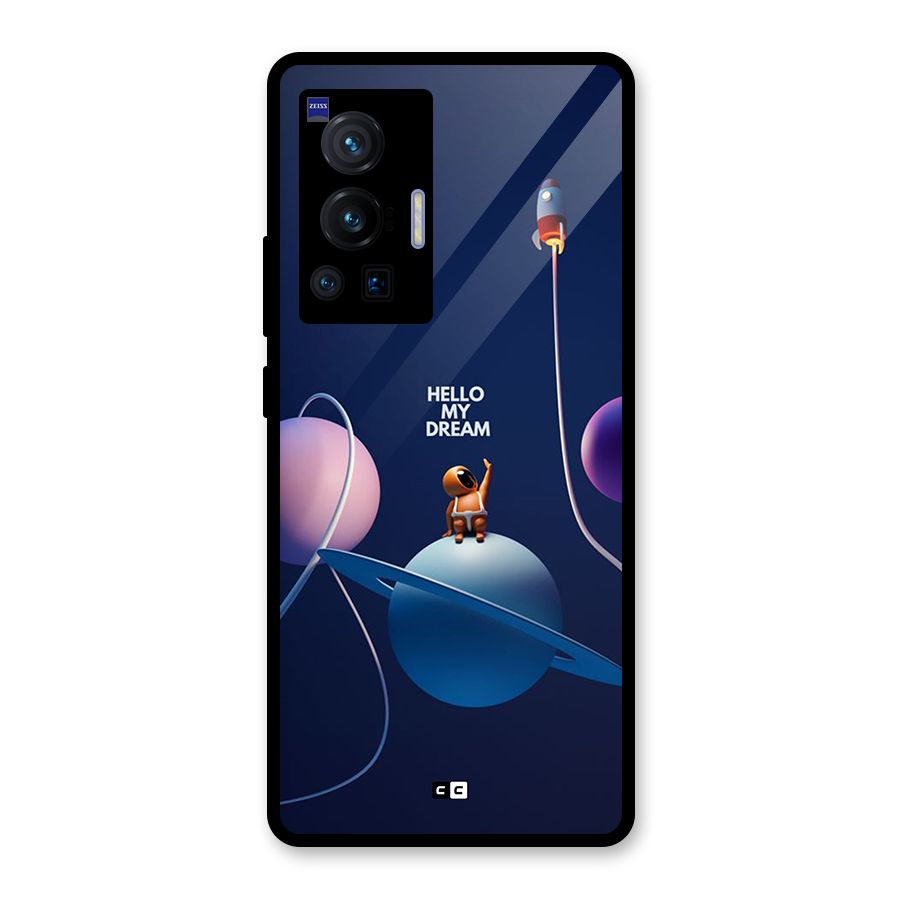 Hello My Dream Glass Back Case for Vivo X70 Pro