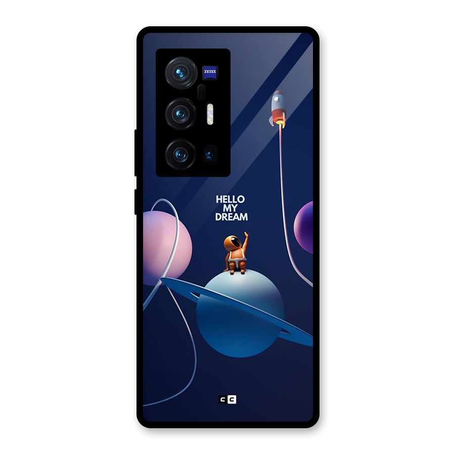 Hello My Dream Glass Back Case for Vivo X70 Pro Plus