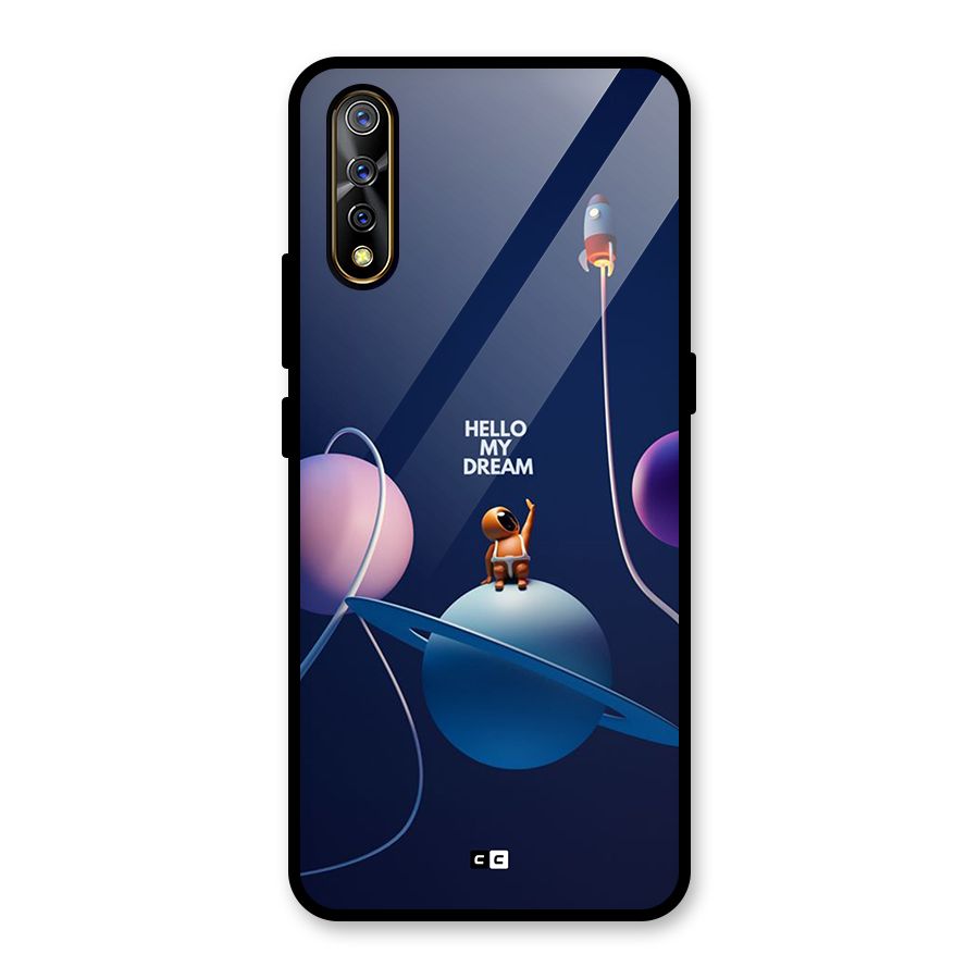 Hello My Dream Glass Back Case for Vivo Z1x